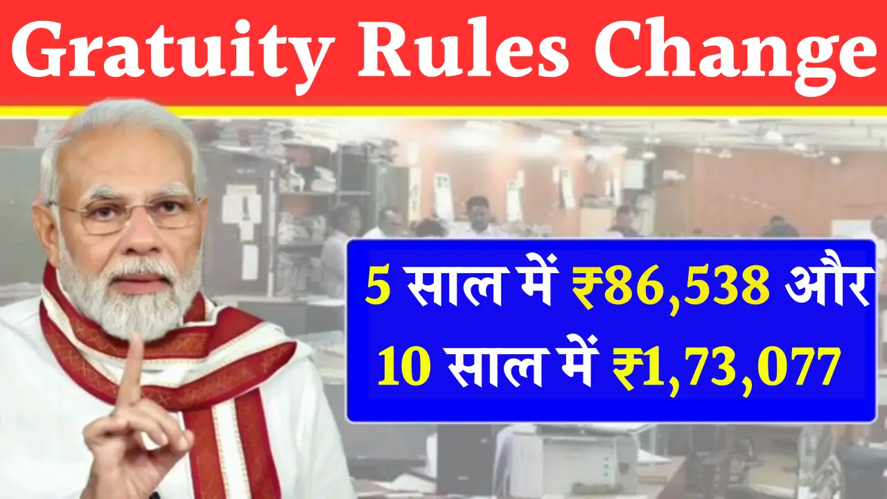 Gratuity Rules Change