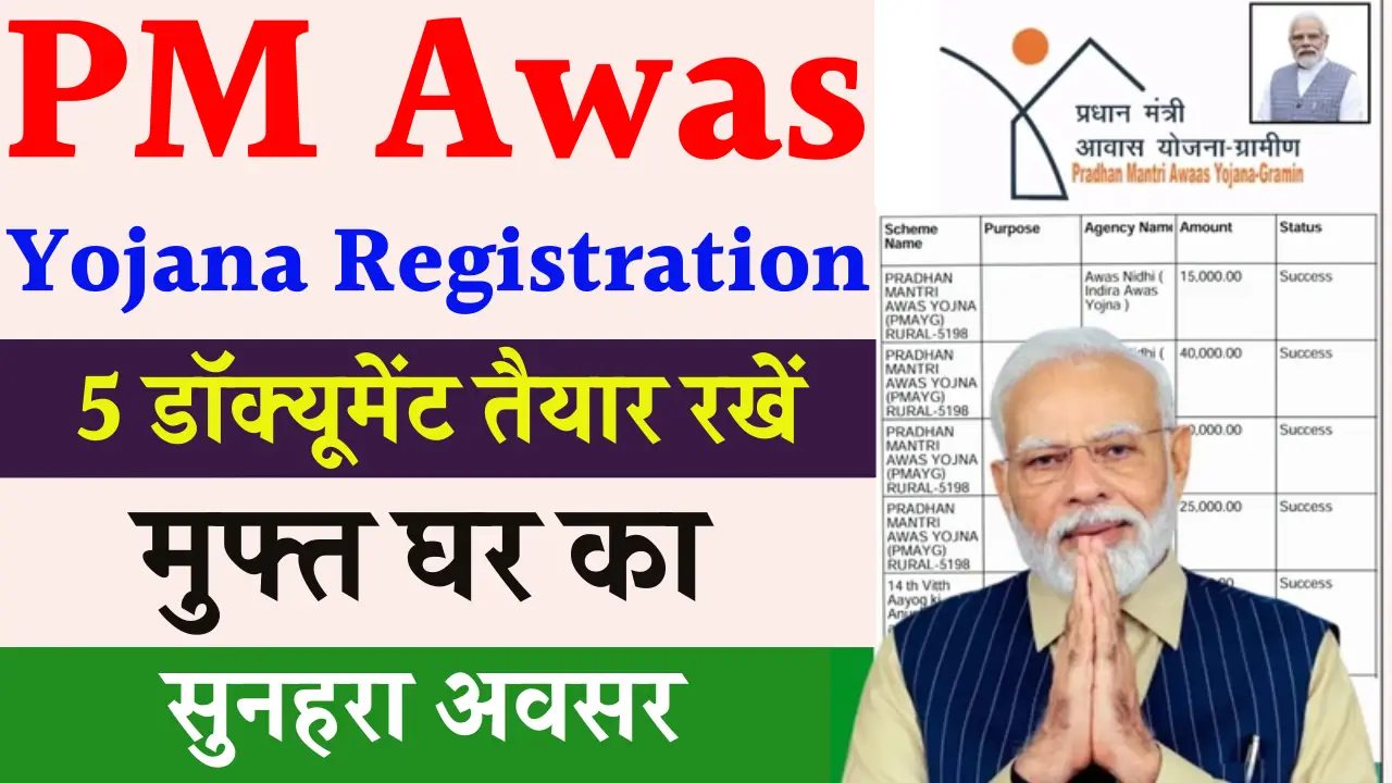 PM Awas Yojana Registration